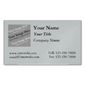 Magnetische Visitenkarte für das benutzerdefiniert (Vorderseite)