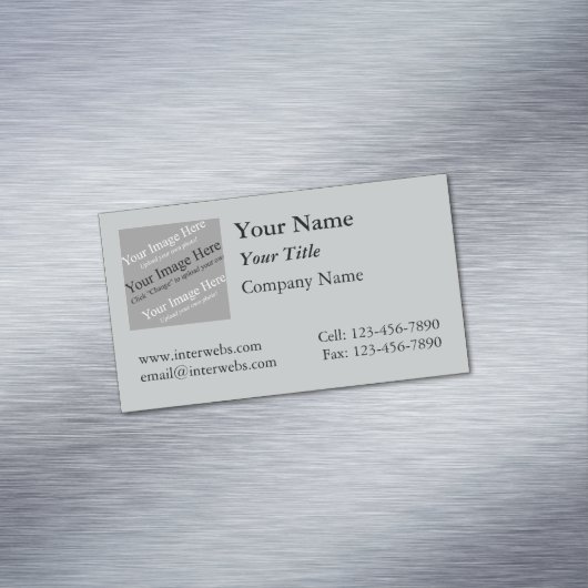 Magnetische Visitenkarte für das benutzerdefiniert (Beispiel)