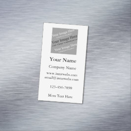 Magnetische Visitenkarte für den benutzerdefiniert