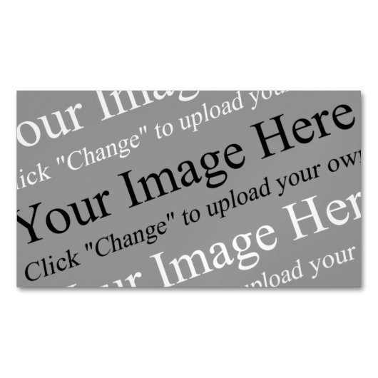 Magnetische Visitenkarte für kundenspezifische Log (Vorderseite)