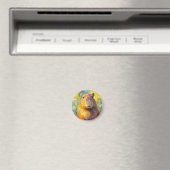 Magnetischer Capybara Magnet (In Situ (Geschirrspüler))