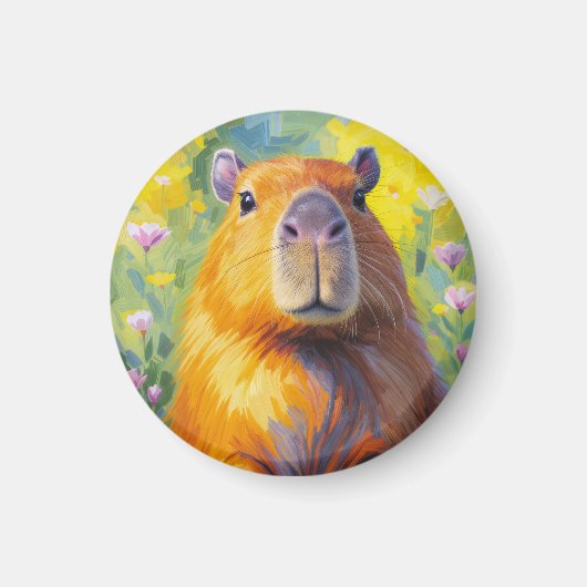 Magnetischer Capybara Magnet (Vorne)