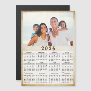 Magnetischer Foto-Kalender 2021 Magnetkarte