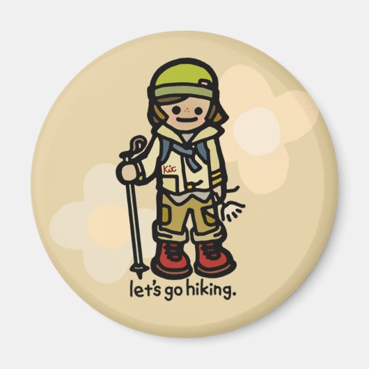 magnetischer Norden. Magnet (Vorne)