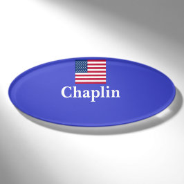 Magnetisches Abzeichen - Chaplin Namenschild