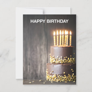 🎂 Magnetisches Alles Gute zum Geburtstag - 3-stöc Magneteinladung