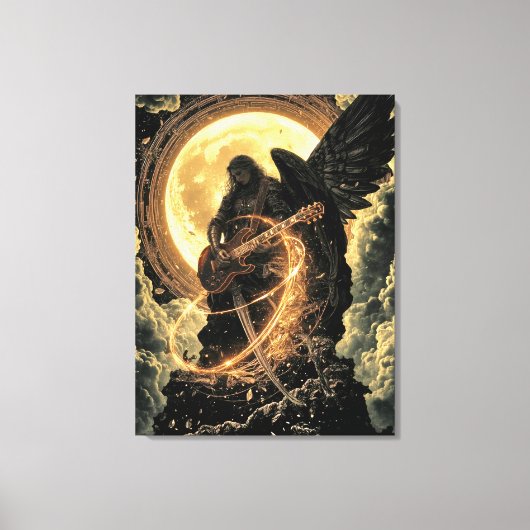Magnetisches Feuer. Aus dem Lied Magnetic Fire. Leinwanddruck (Vorderseite)