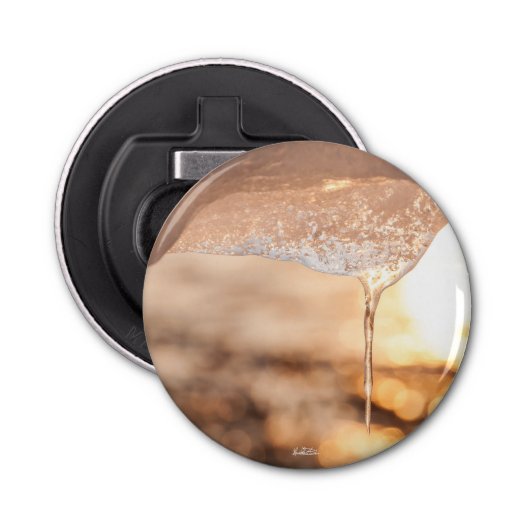 magnetisierter Flaschenöffner Photosonne des Eises (Vorderseite)