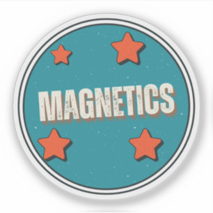 Magnetismus Aufkleber