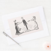 Magnetismus bei Tieren Rechteckiger Aufkleber (Umschlag)