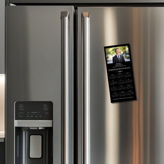 Magnetkalender 2025 für Unternehmen — Vertikal sch Magnetkarte