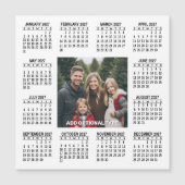 Magnetkalender 2026 mit Foto Magnetkarte (Vorderseite)