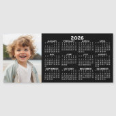 Magnetkalender 2026 mit FotoCollage Magnetkarte (Vorderseite)