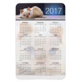 Magnetkalender der Katze 01 Magnet (Vertikal)