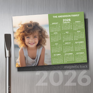 Magnetkalender - Foto Volljährig anzeigen Modern Magnetkarte