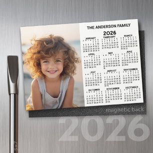 Magnetkalender - Foto Volljährig anzeigen Modern Magnetkarte