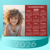 Magnetkalender - Foto Volljährig anzeigen Modern Magnetkarte