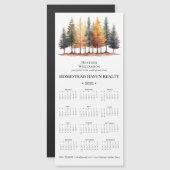 Magnetkalender für 2025 - Wald/Was Magnetkarte (Vorne/Hinten)