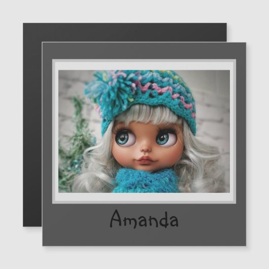 Magnetkarte (Vorne/Hinten)