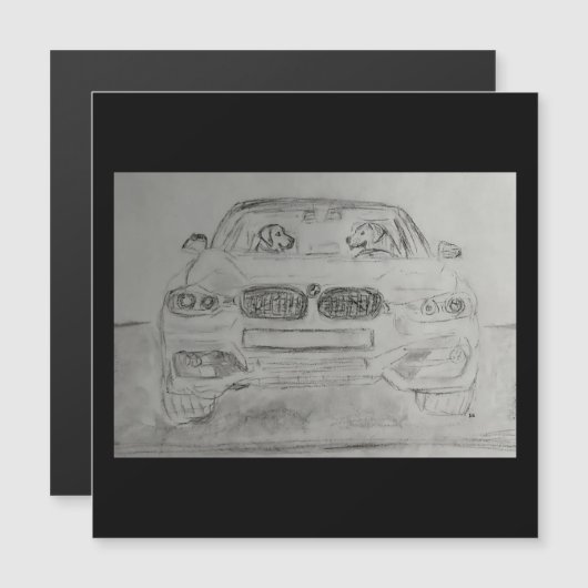 Magnetkarte (Vorne/Hinten)