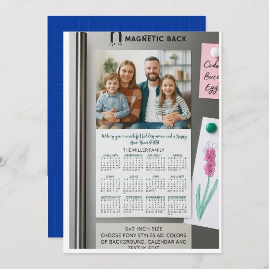 Magnetkarte (Vorne/Hinten)