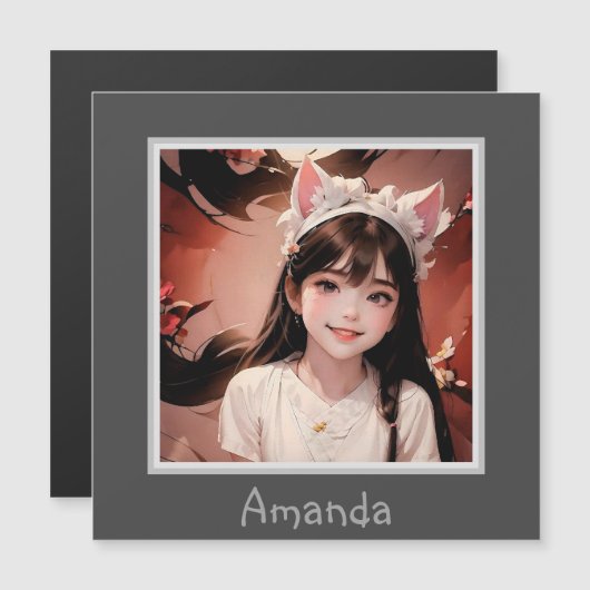 Magnetkarte (Vorne/Hinten)