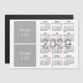 Magnetkarte 2020 (Vorne/Hinten)