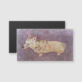 Magnetkarte 2,5 x 3" (Vorne/Hinten)