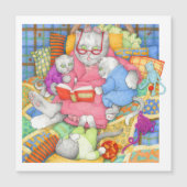 Magnetkarte BEDTIME STORE - weiß (Vorderseite)