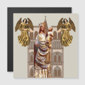 Magnetkarte der mittelalterlichen Christlichen Kun (Vorne/Hinten)