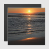 Magnetkarte der Oregon Coast Sunset (Vorne/Hinten)