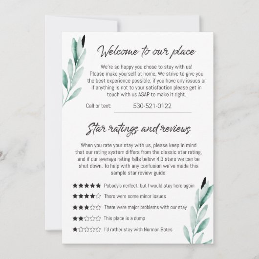 Magnetkarte Einladung (Vorderseite)