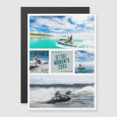 Magnetkarte Erstellen Sie Ihre eigene Jet-Ski-Foto (Vorne/Hinten)