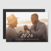 Magnetkarte für das Minimalistische neue Foto (Vorne/Hinten)