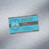 Magnetkarte für den Brandschutzschild Magnetische Visitenkarte (Beispiel)