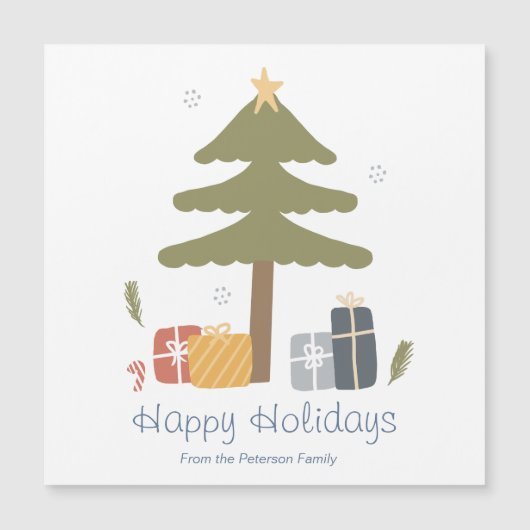 Magnetkarte für den personalisierten nordischen We (Vorderseite)