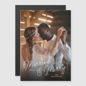 Magnetkarte für verheiratetes und leichtes Foto (Vorne/Hinten)