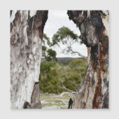 Magnetkarte im Naturfenster (Vorderseite)