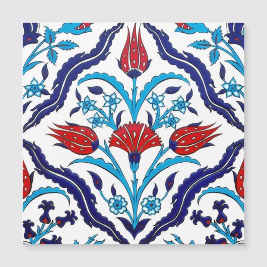 Magnetkarte Iznik Tiles (Vorderseite)