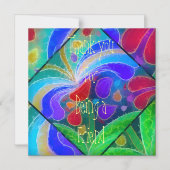 Magnetkarte Magneteinladung (Vorderseite)