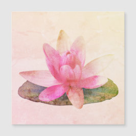 Magnetkarte: PINK LOTUS Magnetkarte