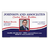 Magnetkarten für berufliche Mitarbeiter Magnetische Visitenkarte (Vorderseite)