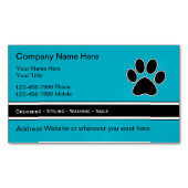 Magnetkarten für den Hausgebrauch Magnetische Visitenkarte (Vorderseite)