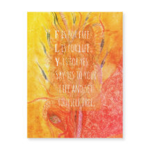 Magnetkarten-Whimsical-Girl-Fliege