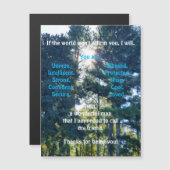 Magnetkartenablage sichern und fördern magnetkarte (Vorne/Hinten)