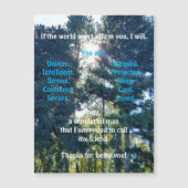 Magnetkartenablage sichern und fördern magnetkarte (Vorderseite)