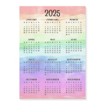 Magnetkartendesign 2025 für Rainbow-Farben