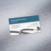 Magnetkartenrechner für Familienmedizin Magnetische Visitenkarte (Beispiel)