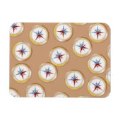 Magnetkompassmuster Magnet (Horizontal)