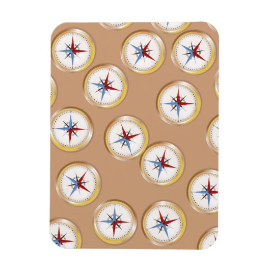 Magnetkompassmuster Magnet (Vertikal)